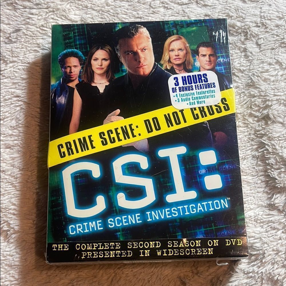 CSI: Crime Scene Investigation DVD Set complete second season NEW